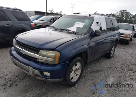 2007 Chevrolet Trailblazer Ls из США, поврежденный, VIN 1GNDS13S572225843